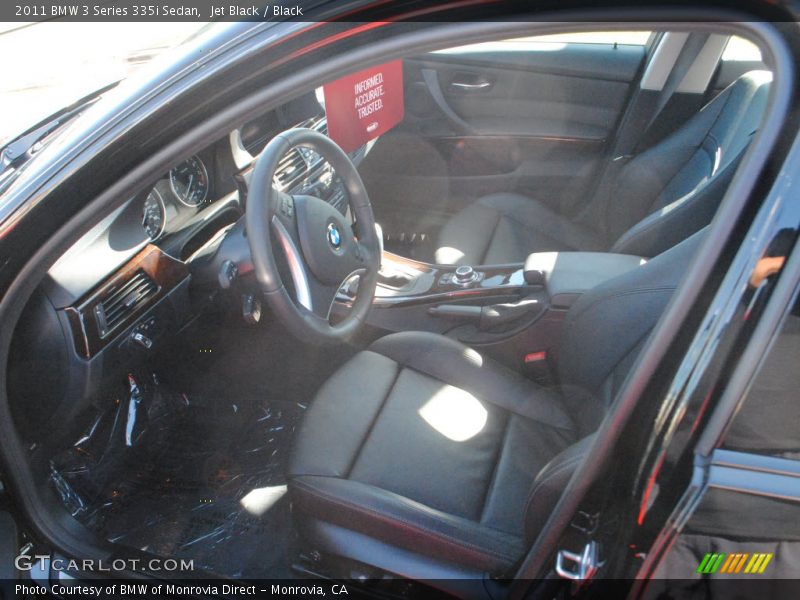 Jet Black / Black 2011 BMW 3 Series 335i Sedan