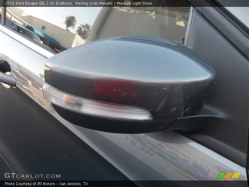 Sterling Gray Metallic / Medium Light Stone 2013 Ford Escape SEL 2.0L EcoBoost