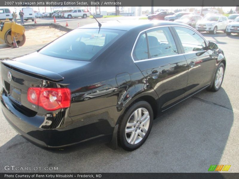 Black / Anthracite 2007 Volkswagen Jetta Wolfsburg Edition Sedan