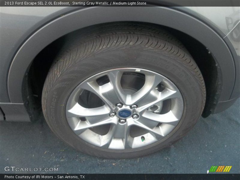 Sterling Gray Metallic / Medium Light Stone 2013 Ford Escape SEL 2.0L EcoBoost