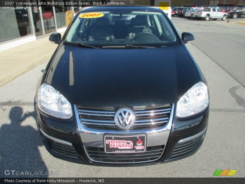 Black / Anthracite 2007 Volkswagen Jetta Wolfsburg Edition Sedan