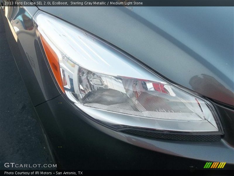 Sterling Gray Metallic / Medium Light Stone 2013 Ford Escape SEL 2.0L EcoBoost