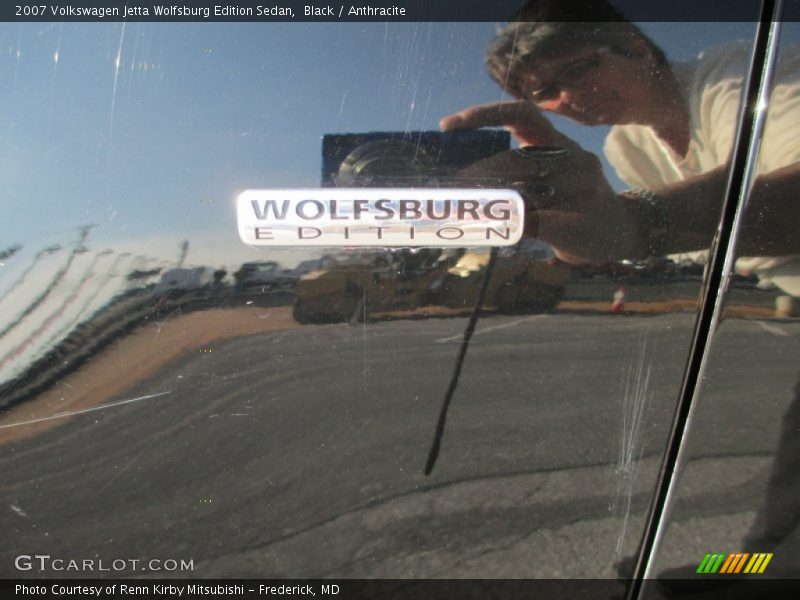 Black / Anthracite 2007 Volkswagen Jetta Wolfsburg Edition Sedan