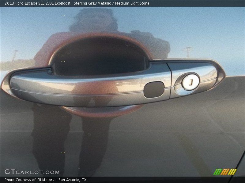 Sterling Gray Metallic / Medium Light Stone 2013 Ford Escape SEL 2.0L EcoBoost