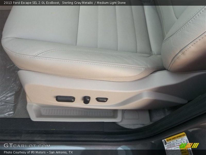 Sterling Gray Metallic / Medium Light Stone 2013 Ford Escape SEL 2.0L EcoBoost