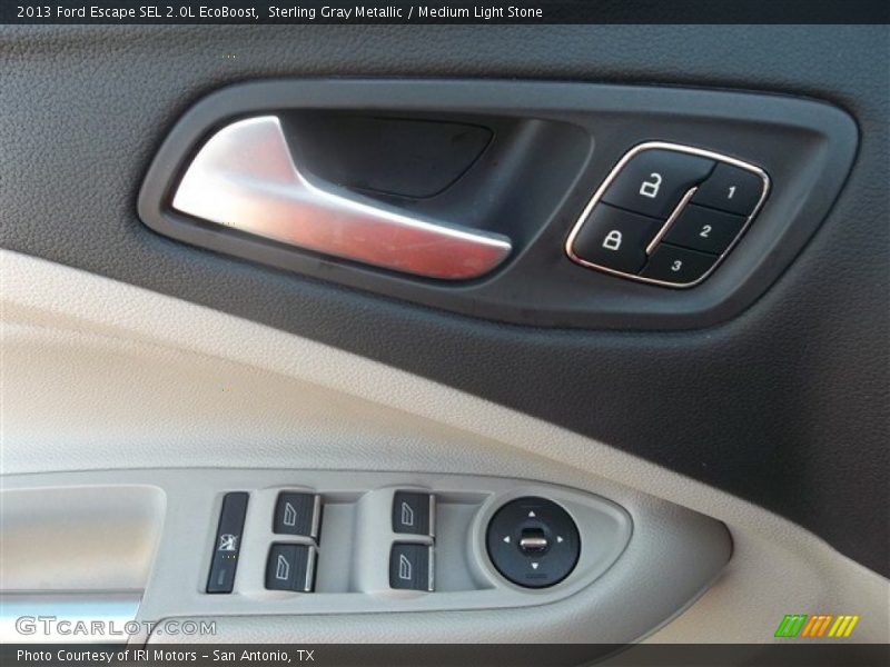 Sterling Gray Metallic / Medium Light Stone 2013 Ford Escape SEL 2.0L EcoBoost