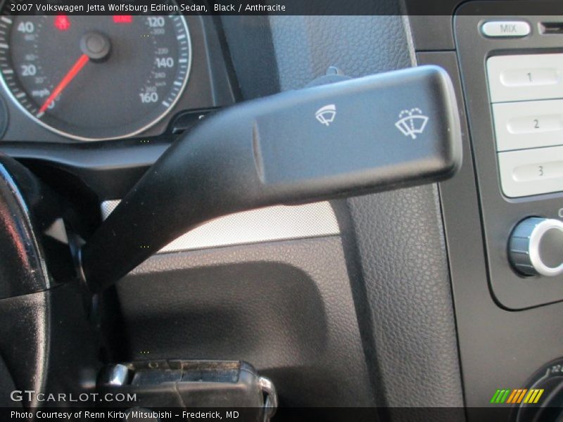 Black / Anthracite 2007 Volkswagen Jetta Wolfsburg Edition Sedan