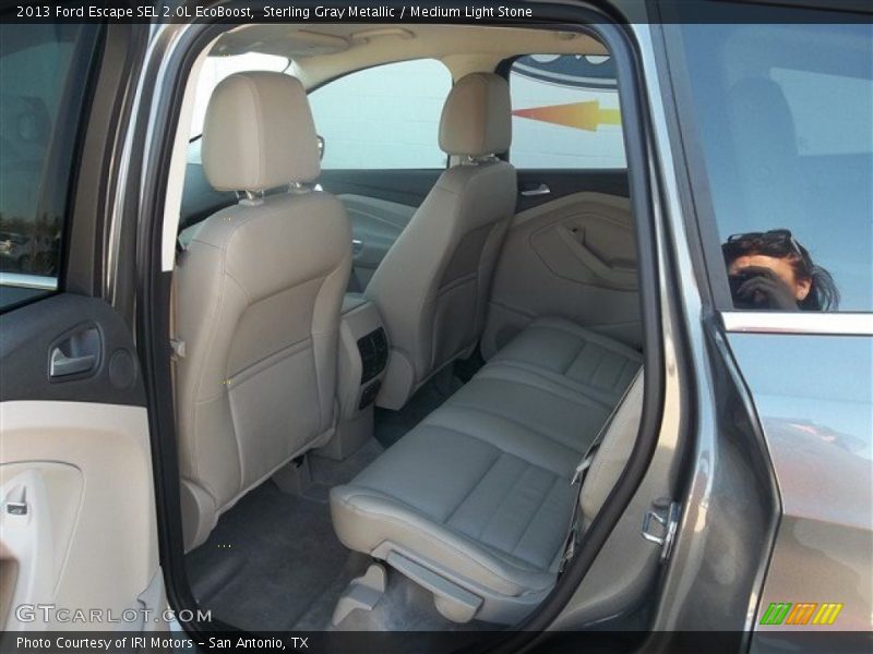 Sterling Gray Metallic / Medium Light Stone 2013 Ford Escape SEL 2.0L EcoBoost