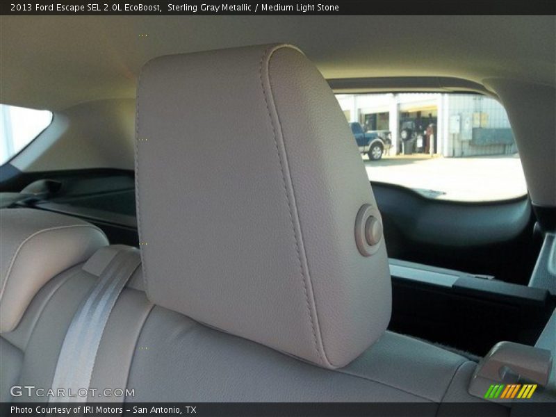 Sterling Gray Metallic / Medium Light Stone 2013 Ford Escape SEL 2.0L EcoBoost
