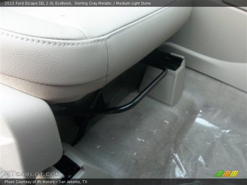 Sterling Gray Metallic / Medium Light Stone 2013 Ford Escape SEL 2.0L EcoBoost