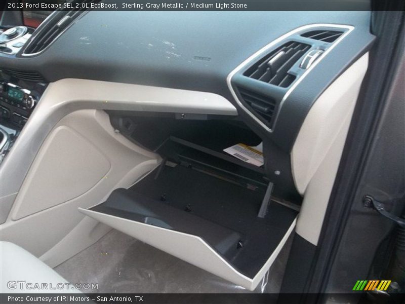 Sterling Gray Metallic / Medium Light Stone 2013 Ford Escape SEL 2.0L EcoBoost