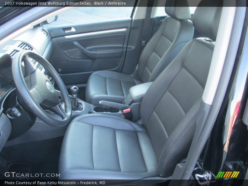 Black / Anthracite 2007 Volkswagen Jetta Wolfsburg Edition Sedan