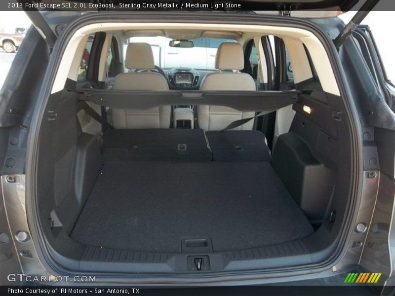 Sterling Gray Metallic / Medium Light Stone 2013 Ford Escape SEL 2.0L EcoBoost