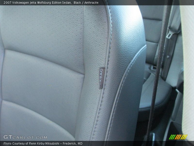 Black / Anthracite 2007 Volkswagen Jetta Wolfsburg Edition Sedan