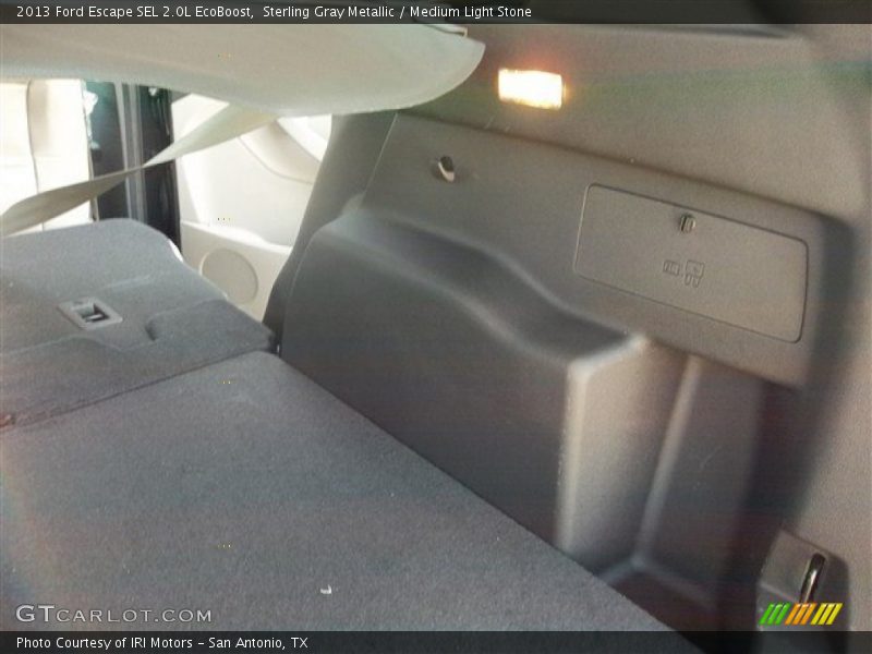 Sterling Gray Metallic / Medium Light Stone 2013 Ford Escape SEL 2.0L EcoBoost