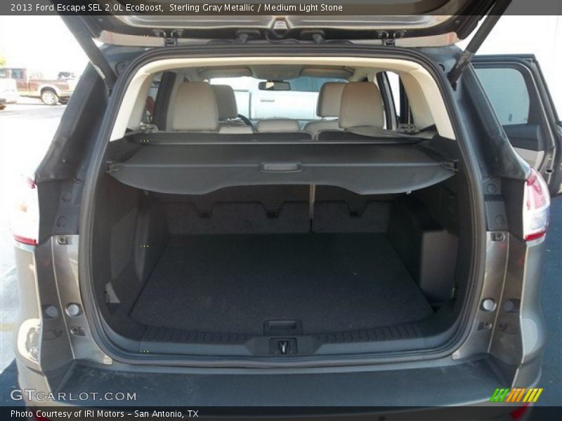 Sterling Gray Metallic / Medium Light Stone 2013 Ford Escape SEL 2.0L EcoBoost