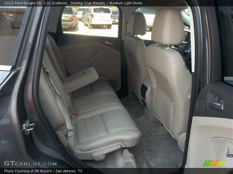 Sterling Gray Metallic / Medium Light Stone 2013 Ford Escape SEL 2.0L EcoBoost