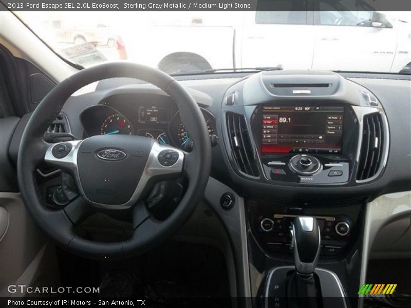 Sterling Gray Metallic / Medium Light Stone 2013 Ford Escape SEL 2.0L EcoBoost