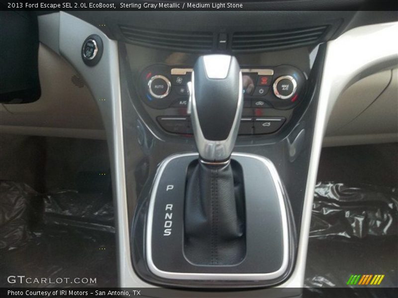 Sterling Gray Metallic / Medium Light Stone 2013 Ford Escape SEL 2.0L EcoBoost