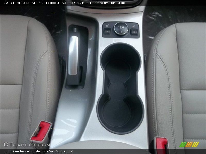Sterling Gray Metallic / Medium Light Stone 2013 Ford Escape SEL 2.0L EcoBoost