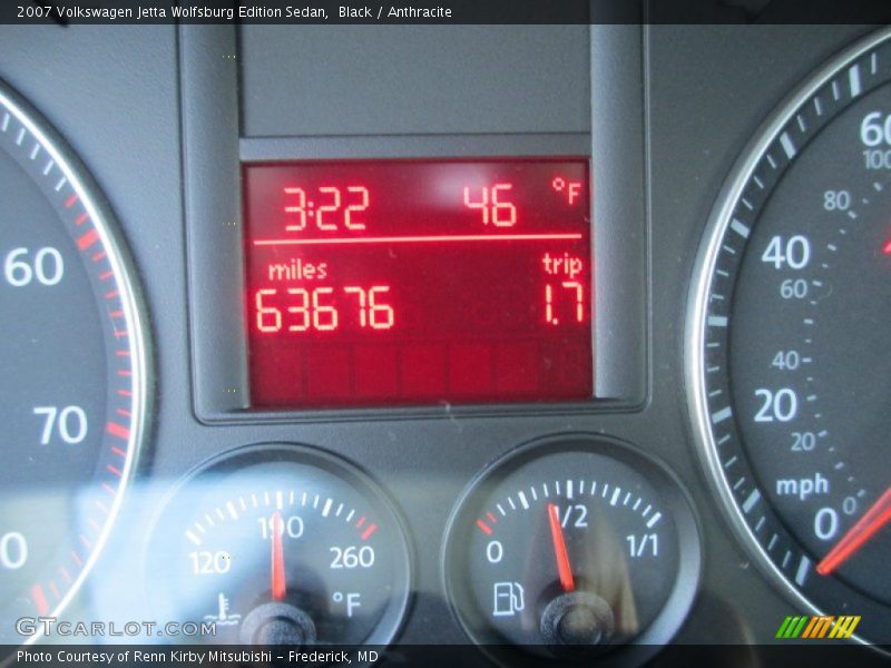 Black / Anthracite 2007 Volkswagen Jetta Wolfsburg Edition Sedan