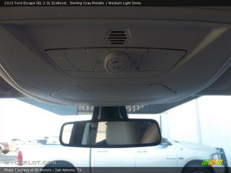 Sterling Gray Metallic / Medium Light Stone 2013 Ford Escape SEL 2.0L EcoBoost