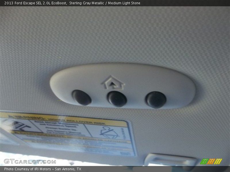 Sterling Gray Metallic / Medium Light Stone 2013 Ford Escape SEL 2.0L EcoBoost
