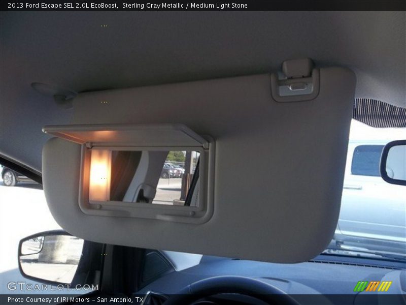Sterling Gray Metallic / Medium Light Stone 2013 Ford Escape SEL 2.0L EcoBoost
