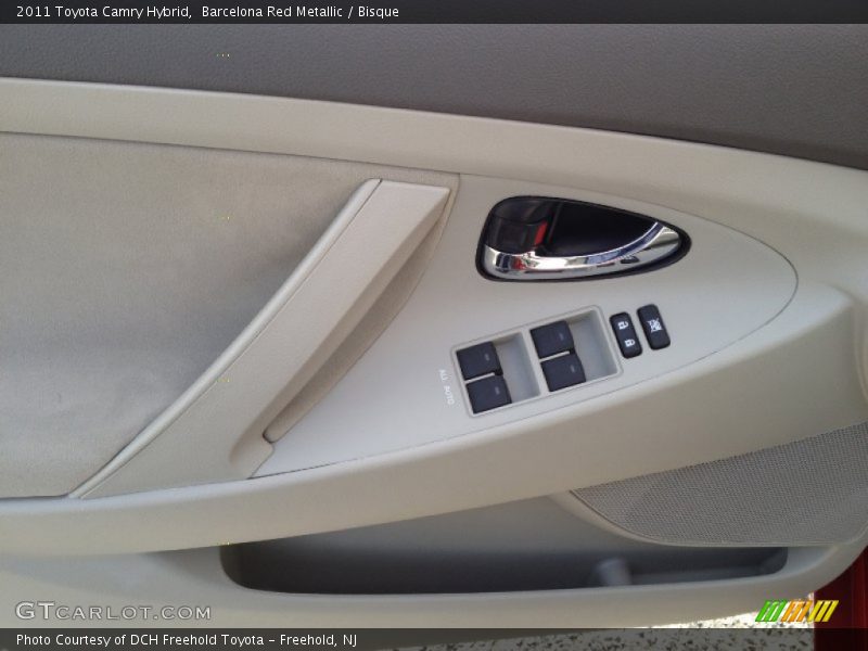Barcelona Red Metallic / Bisque 2011 Toyota Camry Hybrid