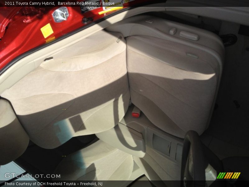 Barcelona Red Metallic / Bisque 2011 Toyota Camry Hybrid