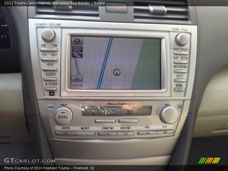 Barcelona Red Metallic / Bisque 2011 Toyota Camry Hybrid
