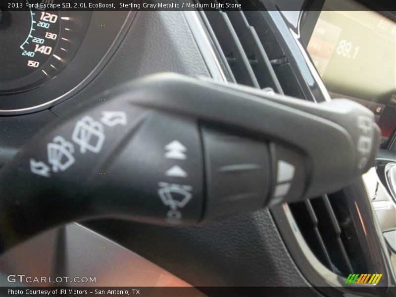 Sterling Gray Metallic / Medium Light Stone 2013 Ford Escape SEL 2.0L EcoBoost