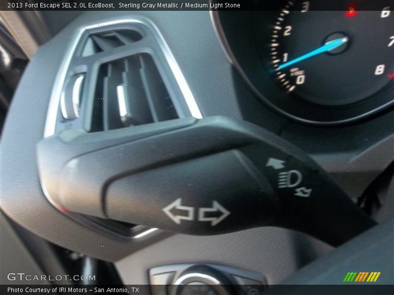 Sterling Gray Metallic / Medium Light Stone 2013 Ford Escape SEL 2.0L EcoBoost