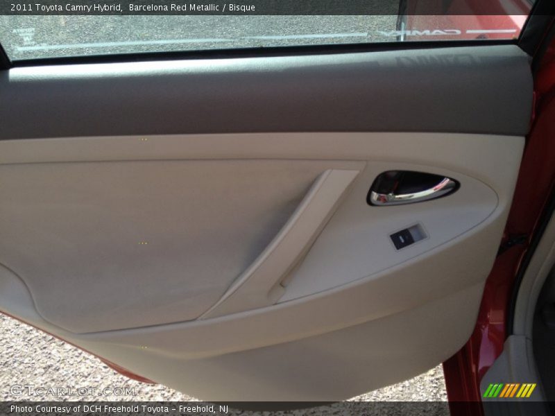 Barcelona Red Metallic / Bisque 2011 Toyota Camry Hybrid
