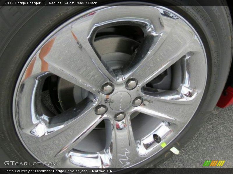 Redline 3-Coat Pearl / Black 2012 Dodge Charger SE