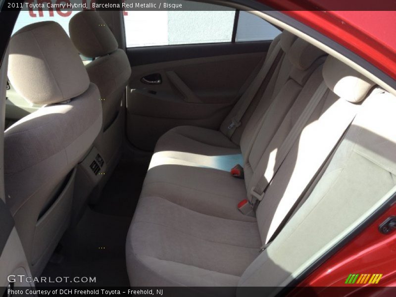 Barcelona Red Metallic / Bisque 2011 Toyota Camry Hybrid