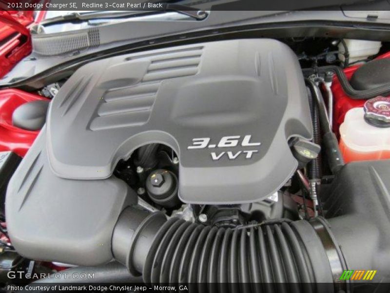 Redline 3-Coat Pearl / Black 2012 Dodge Charger SE