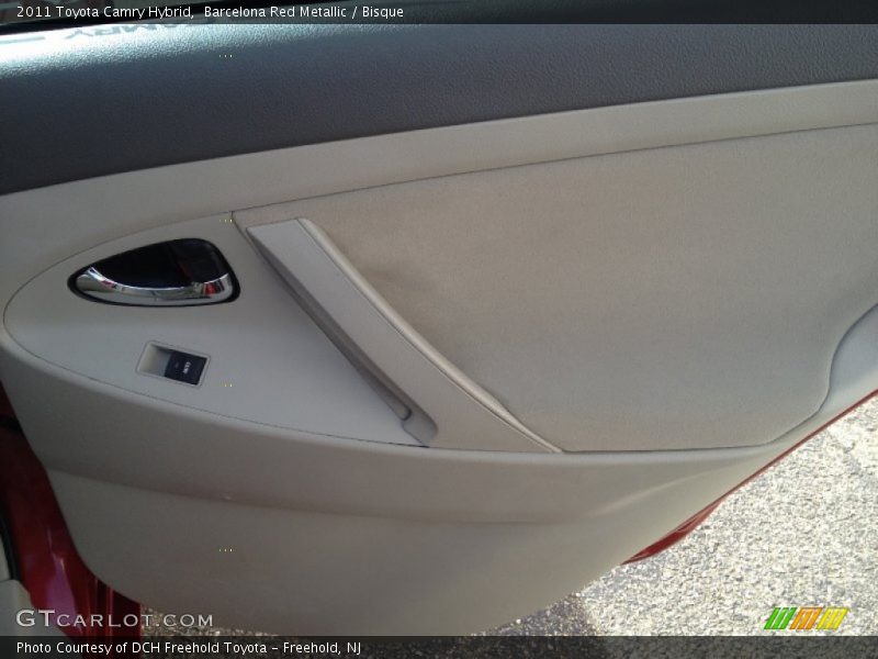 Barcelona Red Metallic / Bisque 2011 Toyota Camry Hybrid