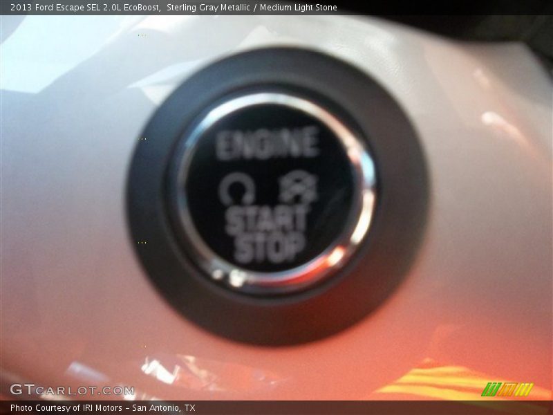 Sterling Gray Metallic / Medium Light Stone 2013 Ford Escape SEL 2.0L EcoBoost