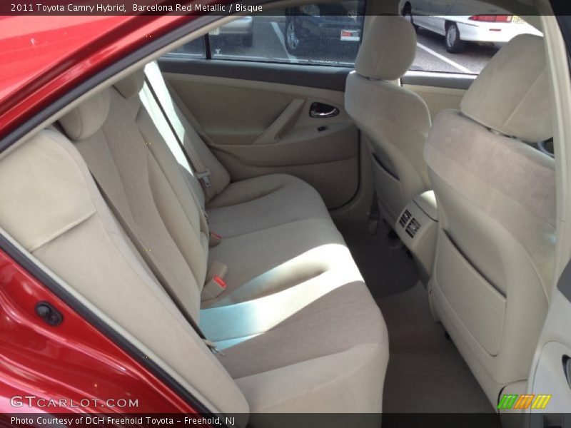 Barcelona Red Metallic / Bisque 2011 Toyota Camry Hybrid