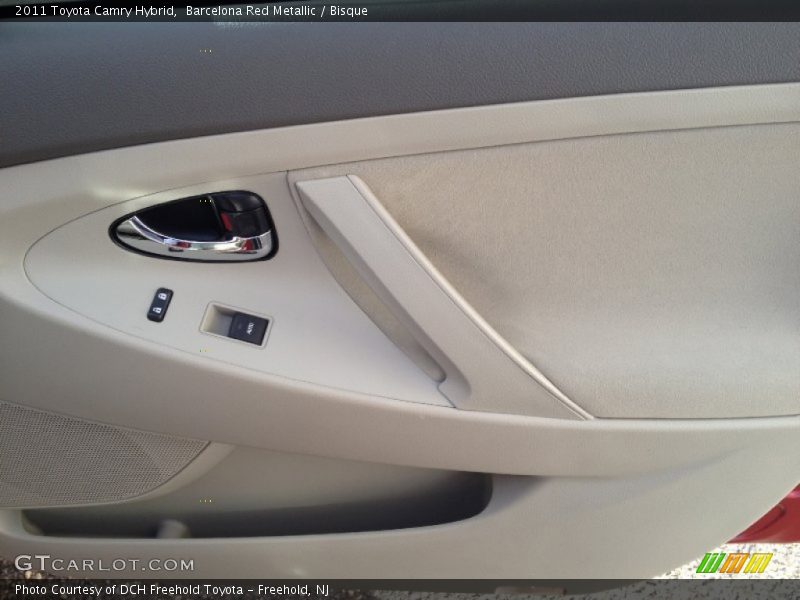 Barcelona Red Metallic / Bisque 2011 Toyota Camry Hybrid
