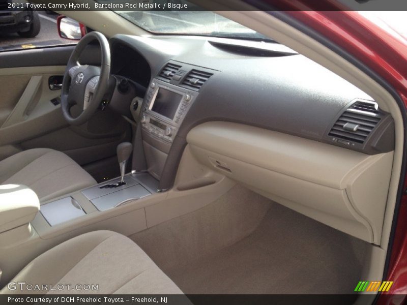 Barcelona Red Metallic / Bisque 2011 Toyota Camry Hybrid