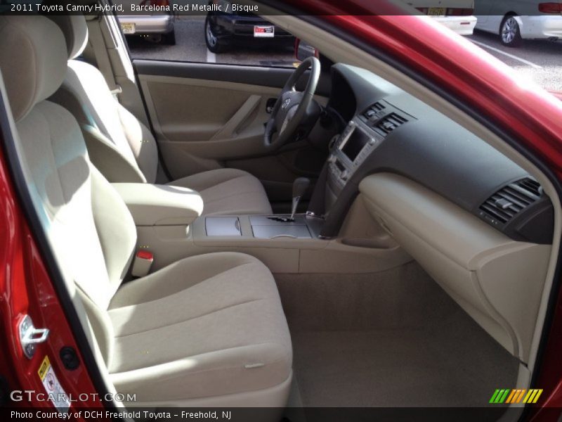 Barcelona Red Metallic / Bisque 2011 Toyota Camry Hybrid