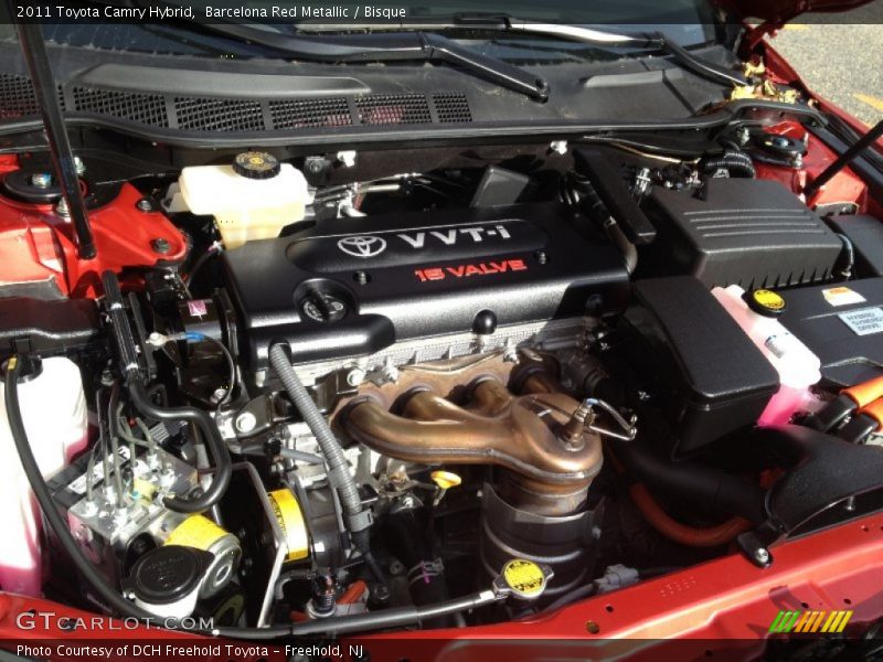 Barcelona Red Metallic / Bisque 2011 Toyota Camry Hybrid
