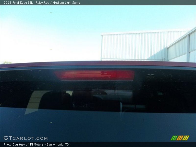 Ruby Red / Medium Light Stone 2013 Ford Edge SEL