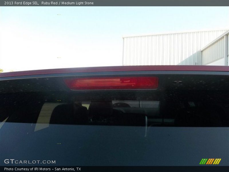 Ruby Red / Medium Light Stone 2013 Ford Edge SEL
