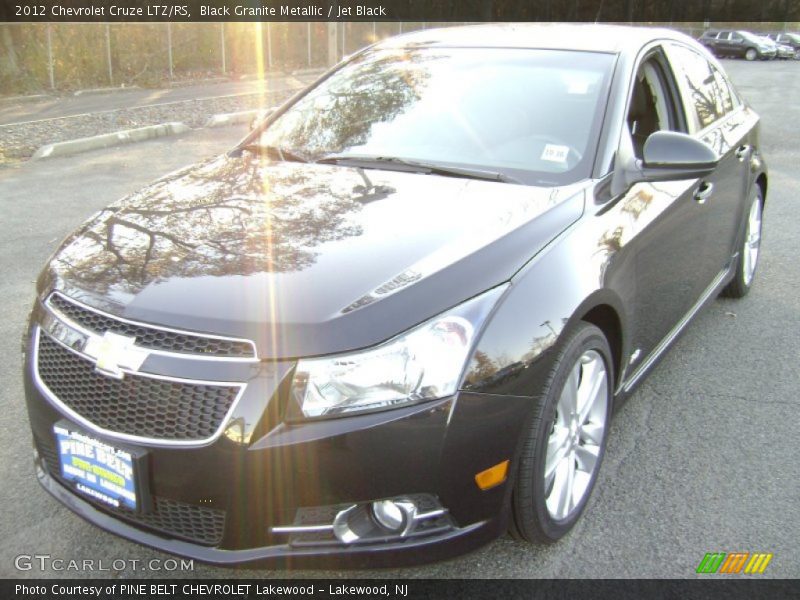 Black Granite Metallic / Jet Black 2012 Chevrolet Cruze LTZ/RS