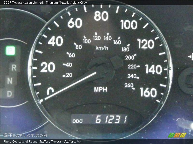 Titanium Metallic / Light Gray 2007 Toyota Avalon Limited