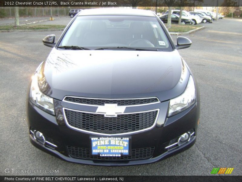 Black Granite Metallic / Jet Black 2012 Chevrolet Cruze LTZ/RS