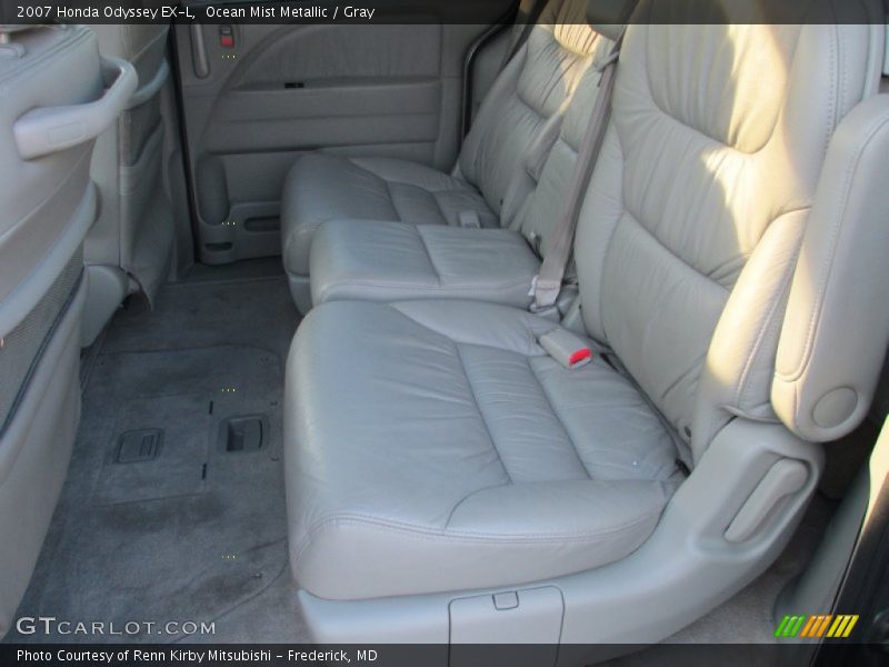 Ocean Mist Metallic / Gray 2007 Honda Odyssey EX-L